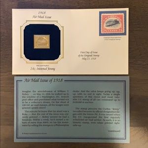 Gold stamp replica